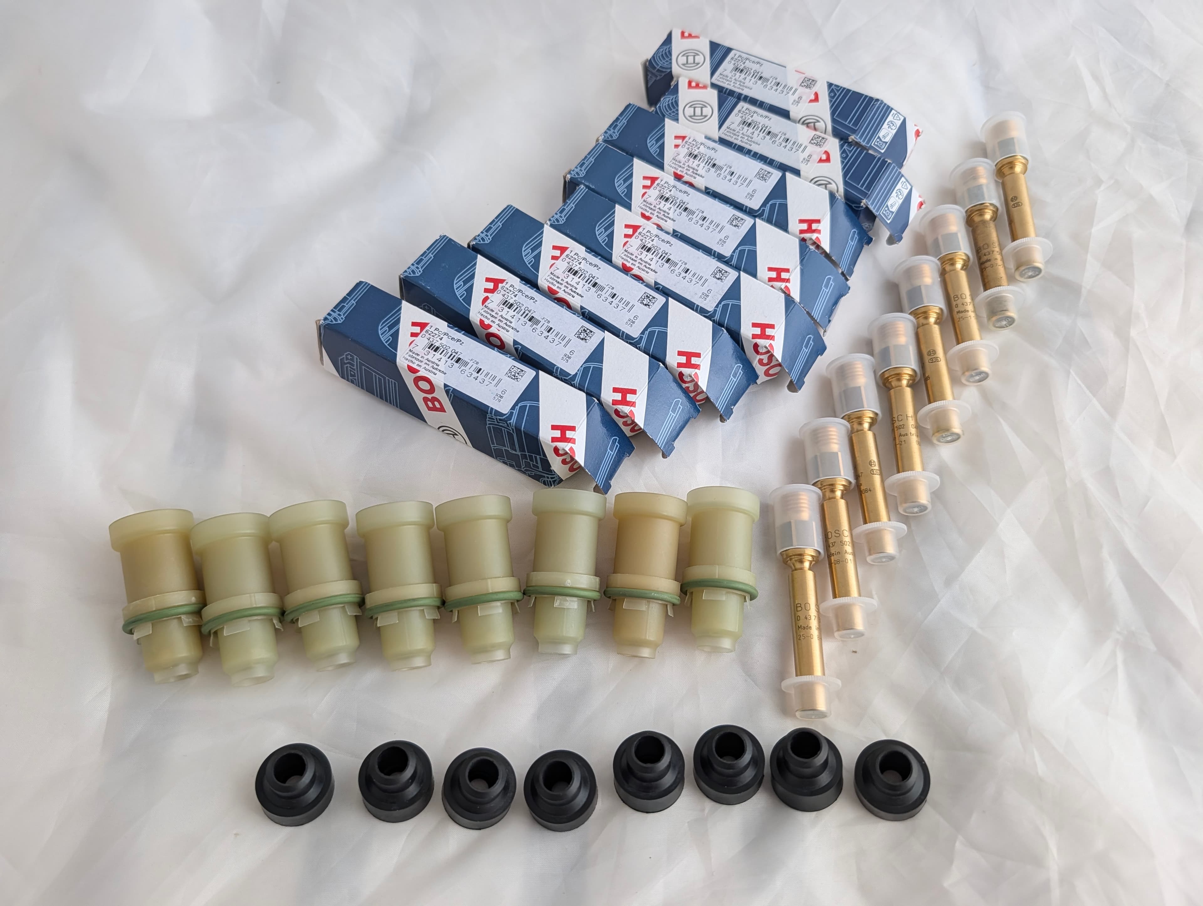 K-Jetronic Fuel Injector Refurbishment Kit — 8x (M116 / M117) thumbnail 2