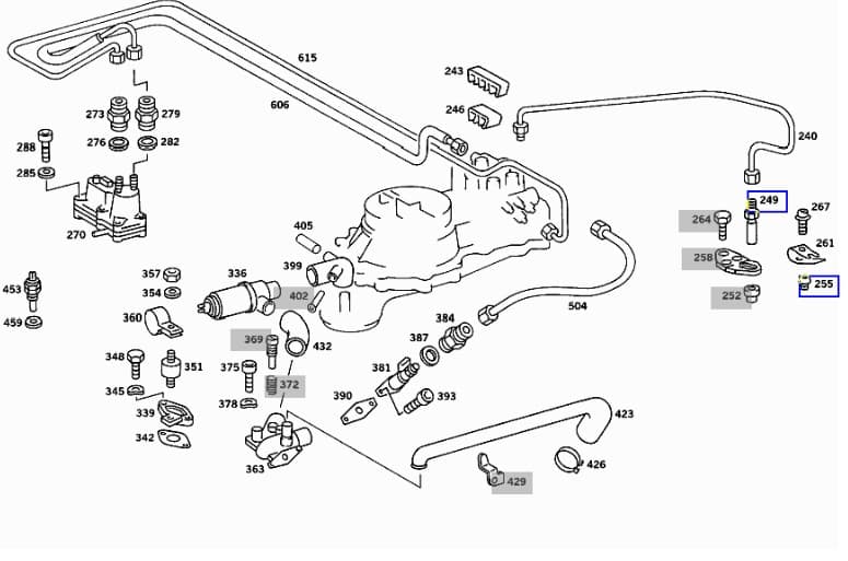 Fuel Injector Service Kit — 380/500 M116 & M117 V8 Engines thumbnail 10